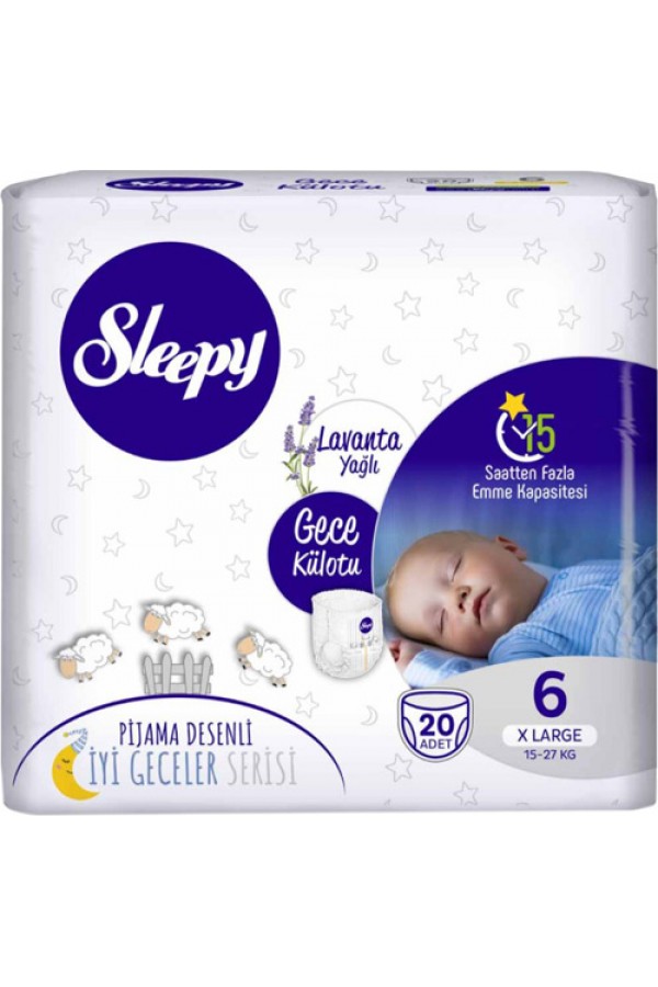 Sleepy Gece Külodu XL 6 (20 Adetli)